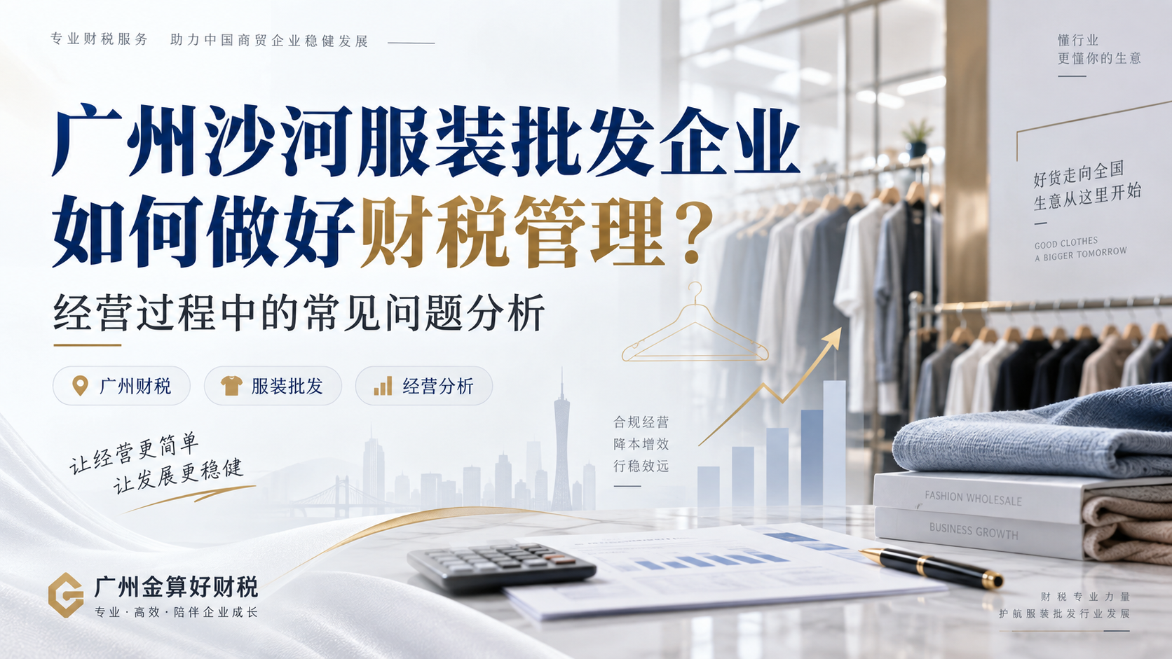 广州沙河服装批发企业如何做好财税管理?经营过程中的常见问题分析